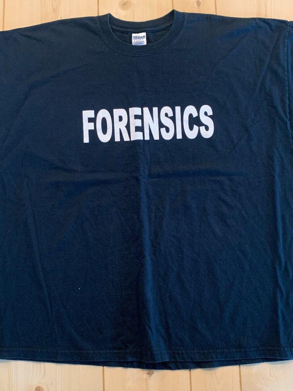 Vintage Y2K Forensics Digital Intelligence Crime Criminal Police T-Shirt 3XL